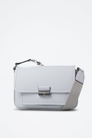 Sac bandoulière en cuir - Blanc