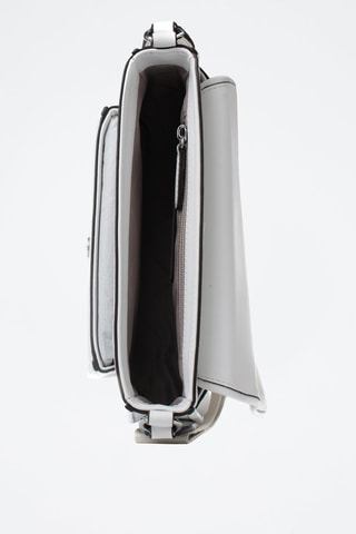 Sac bandoulière en cuir - Blanc