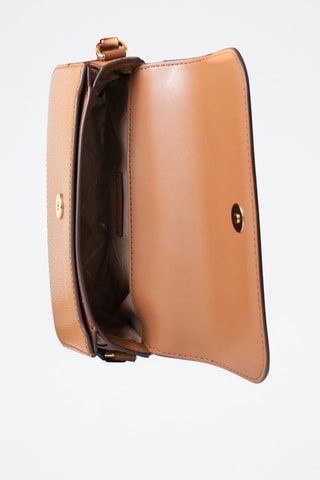 Sac bandoulière en cuir - Marron