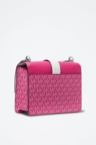 Sac bandoulière en cuir - Rose