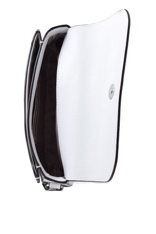 Sac bandoulière en cuir - Blanc