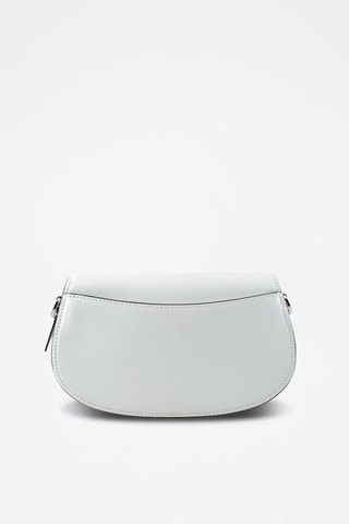 Sac bandoulière en cuir - Blanc