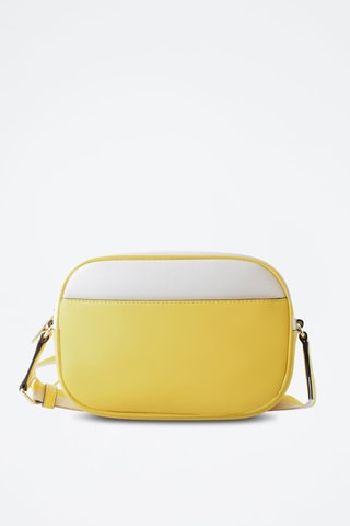 Sac bandoulière - Jaune et blanc