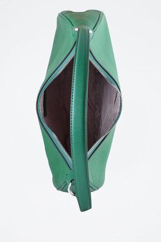 Sac porté épaule en cuir  Vert