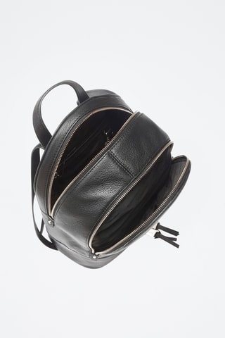 Sac à dos en cuir - Noir