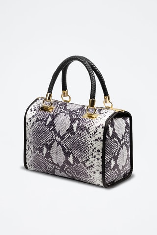 Borsa a mano in pelle Catena - Grigio