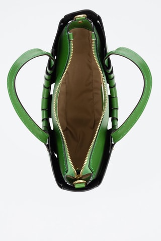 Borsa a mano in pelle - Verde