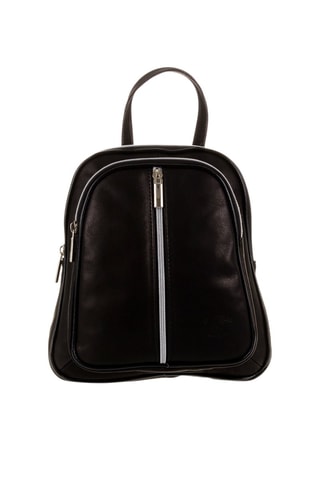 Zaino in pelle - Nero