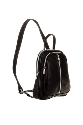 Zaino in pelle - Nero