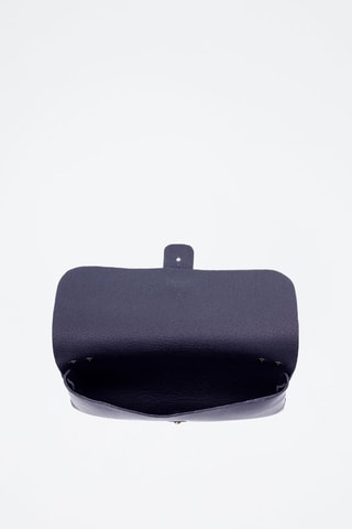 Pochette in pelle Amaseno - Navy