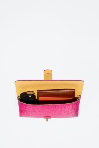 Pochette in pelle - rosa