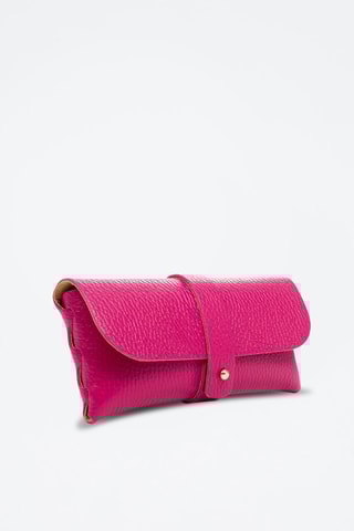 Pochette in pelle - rosa