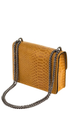 Borsa a spalla in pelle - Cammello