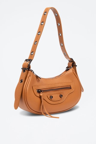 Leren Trendy Handtas Andora - Camel