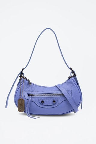 Borsa a spalla in pelle - Malva