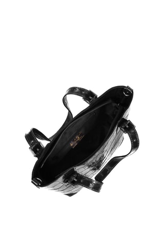 Borsa a spalla in pelle - Nero