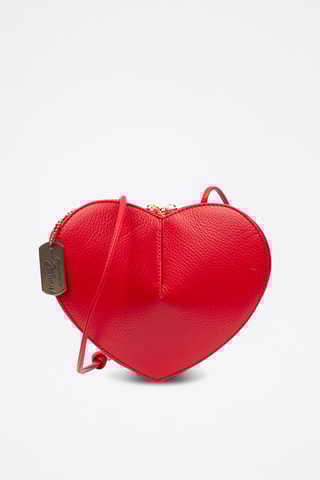 Borsa a tracolla in pelle Barbaresco - Rosso