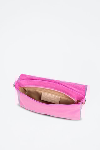 Borsa a tracolla in pelle Andorno - Rosa