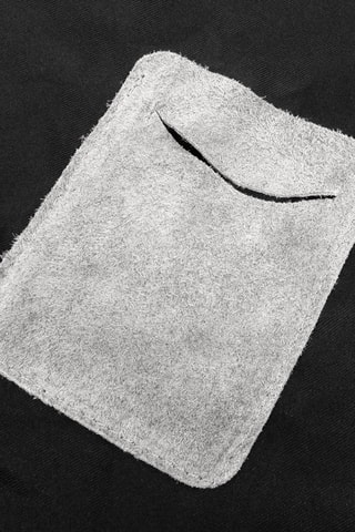 Borsa a tracolla in pelle scamosciata Airuno - Grigio chiaro