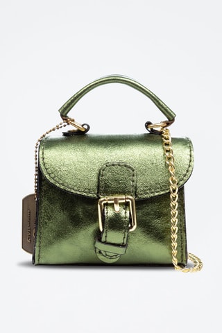 Borsa a mano in pelle Anfo - Verde