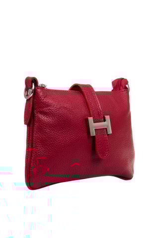 Borsa a tracolla in pelle - Nero