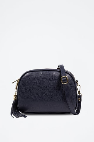 Borsa a tracolla in pelle - Navy