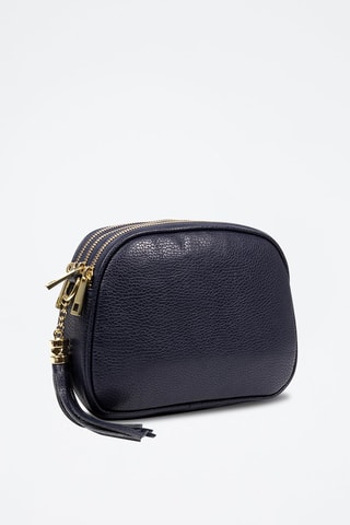 Borsa a tracolla in pelle - Navy