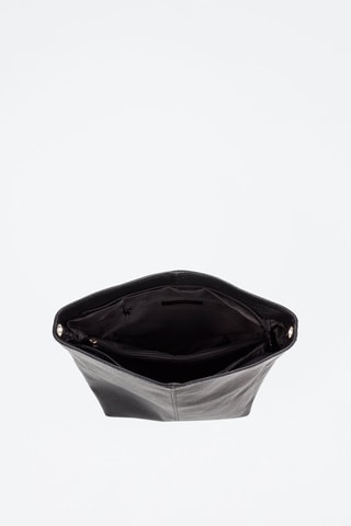 Borsa a tracolla in pelle Apricale - Nero