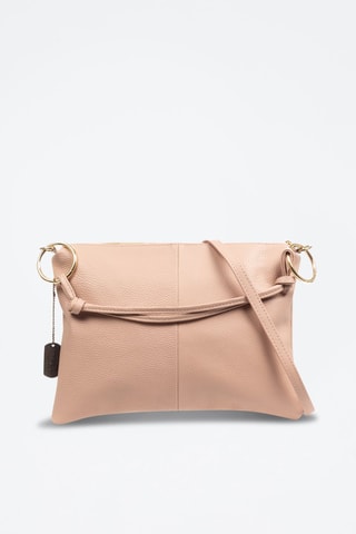 Borsa a tracolla in pelle Arroscia - Rosa chiaro