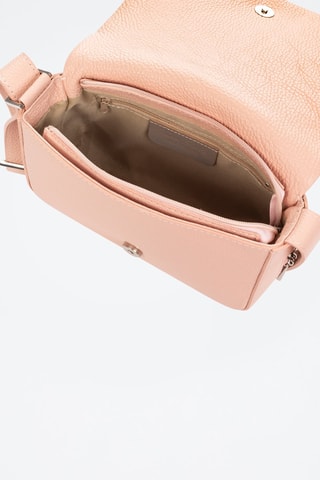 Borsa a tracolla in pelle Argentera - Rosa chiaro