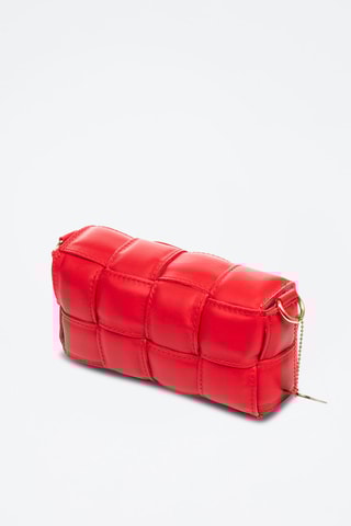 Borsa a tracolla in pelle Anela - Rosso