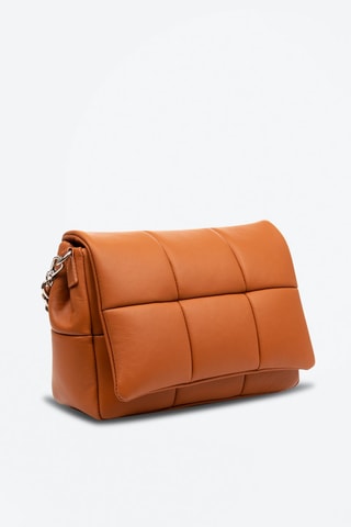 Borsa a tracolla in pelle - Arancione