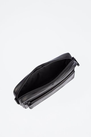 Borsa a tracolla in pelle Atri - Nero