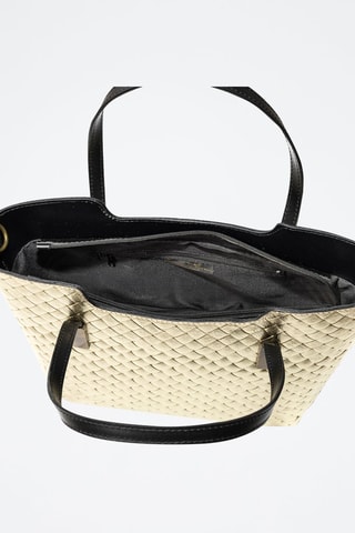 Shopping bag in pelle - Dorato