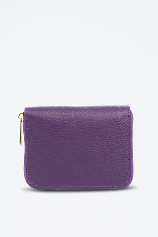 Carteira em couro Violeta - Firenze Artegiani