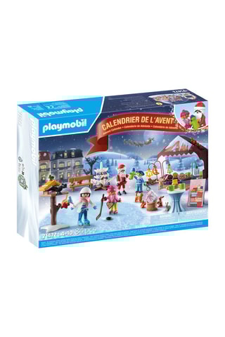 Coffret Calendrier de l’Avent Marché de Noël - 84 pièces - Dès 3 ans