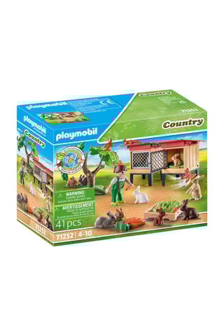 Coffret Enfant avec enclos et lapins - 41 pièces - Dès 3 ans