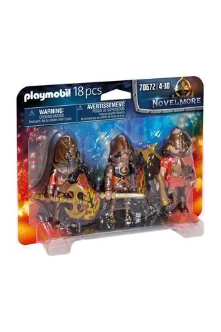 Coffret 3 combattants Burnham Raiders - 18 pièces - Dès 4 ans