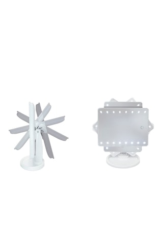 Miroir portable avec LED