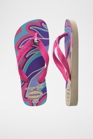 Tongs Kids Fantasy - Rose et violet