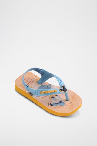 Tongs Mickey et Donald Disney Baby Classic II - Beige et bleu