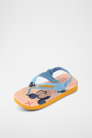 Tongs Mickey et Donald Disney Baby Classic II - Beige et bleu