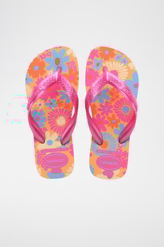 Slippers Kids Flores - Roze en oranje