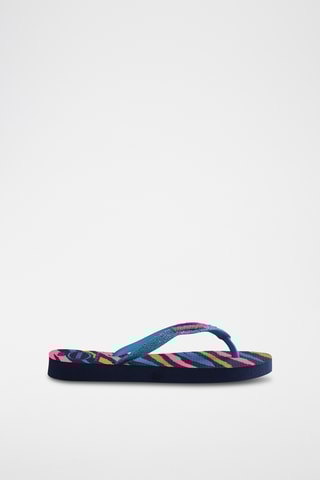 Slippers Kids Slim Glitter II - Lichtblauw 