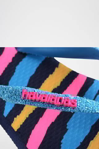 Slippers Kids Slim Glitter II - Lichtblauw 