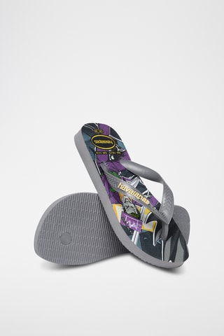 Slippers Batman en Joker Justice League DC Comics Kids Max - Grijs 