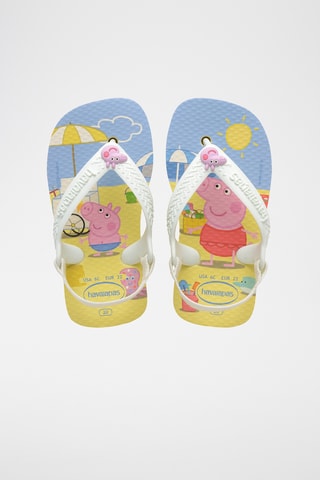 Tongs Peppa Pig et Gorge Pig Peppa Pig Baby - Bleu et jaune