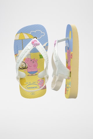 Tongs Peppa Pig et Gorge Pig Peppa Pig Baby - Bleu et jaune