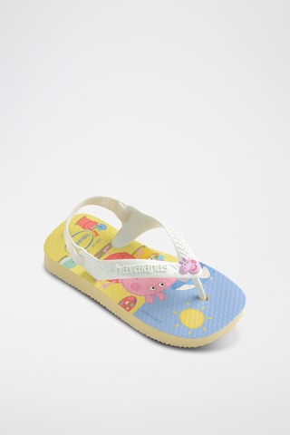 Tongs Peppa Pig et Gorge Pig Peppa Pig Baby - Bleu et jaune