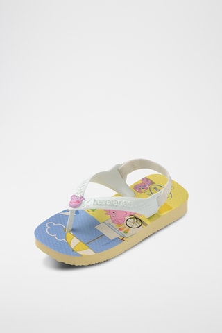 Tongs Peppa Pig et Gorge Pig Peppa Pig Baby - Bleu et jaune